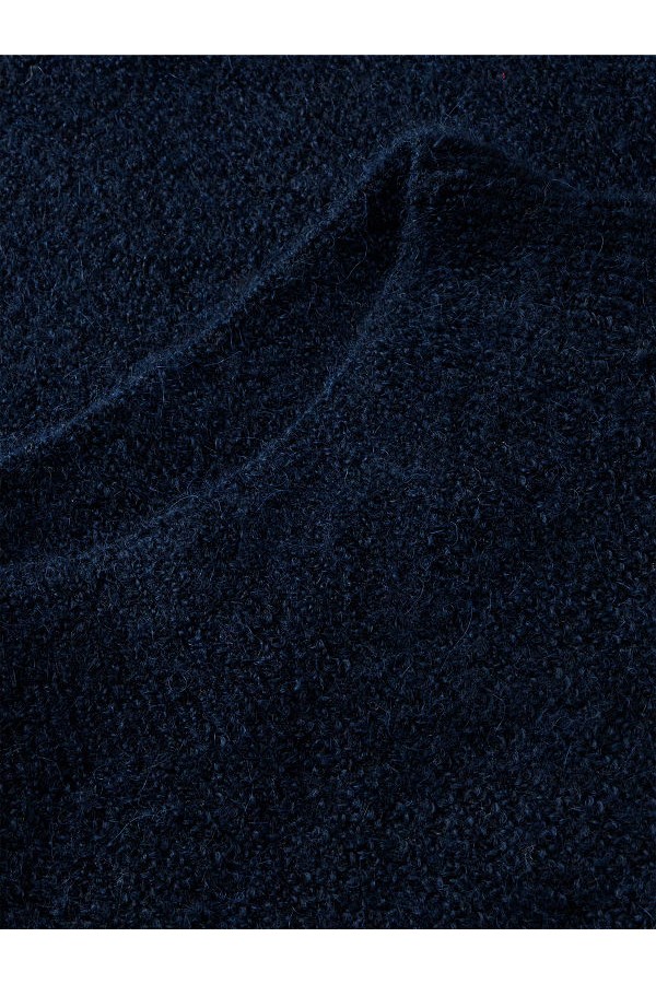 TJW MOCKNECK BADGE SWEATER EXT - ΜΠΛΕ
