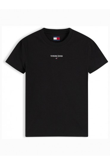 TJW REG CLASSIC LOGO SS TEE - ΜΑΥΡΟ