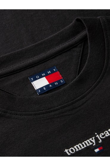 TJW REG CLASSIC LOGO SS TEE - ΜΑΥΡΟ