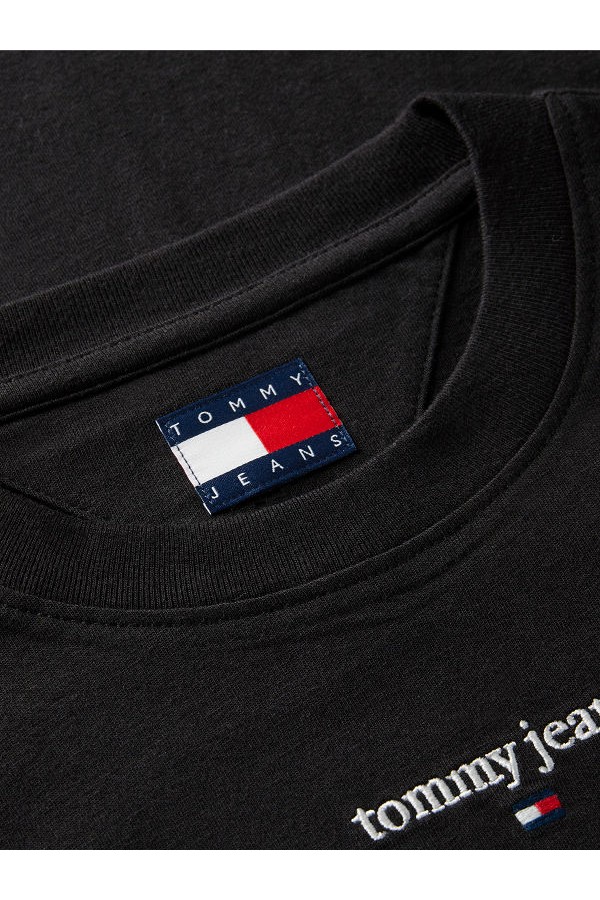 TJW REG CLASSIC LOGO SS TEE - ΜΑΥΡΟ