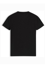 TJW REG CLASSIC LOGO SS TEE - ΜΑΥΡΟ